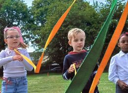 Maypole ribbons